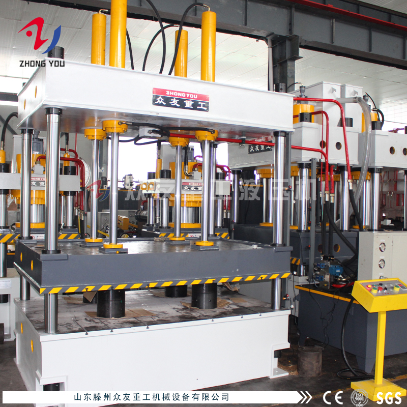 600噸油壓機出現(xiàn)滑車問題怎么處理？油壓機生產(chǎn)廠家解答
